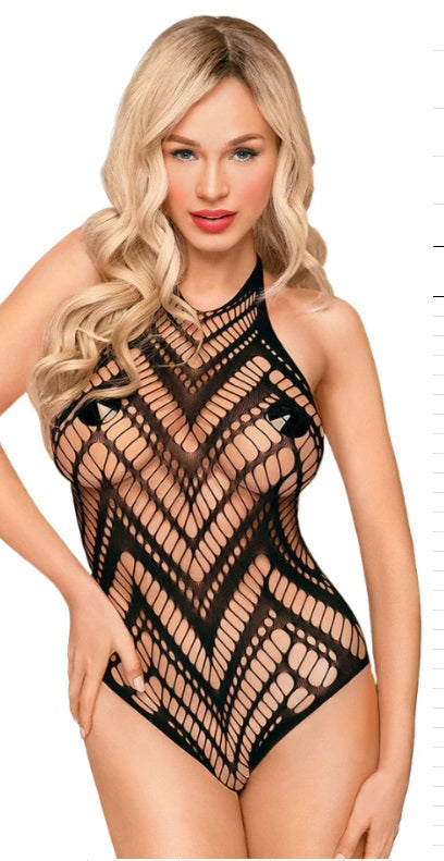 Penthouse Go Hotter Mesh Teddy - Plus size