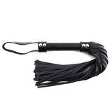 Leather Flogger H Style Black