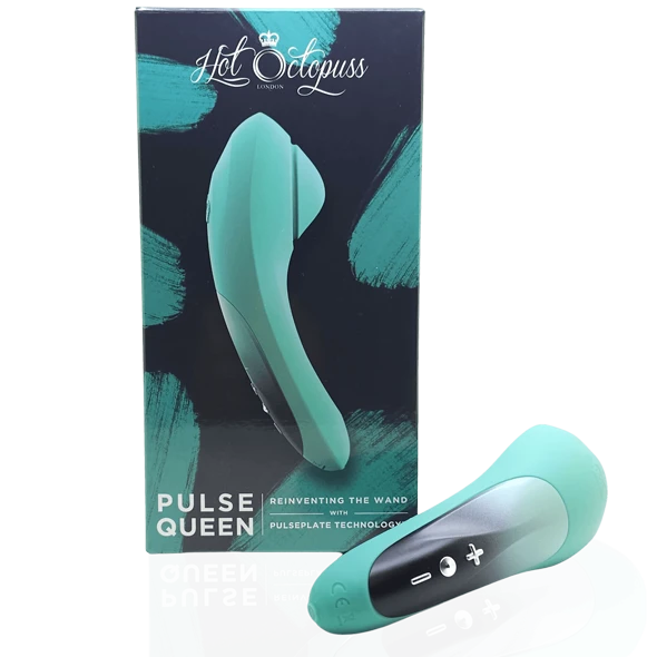 PULSE QUEEN – Sensual, Powerful Clitoral Wand Loved for Intense Stimulation