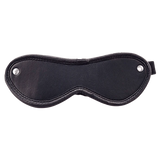 Leather Blindfold Black