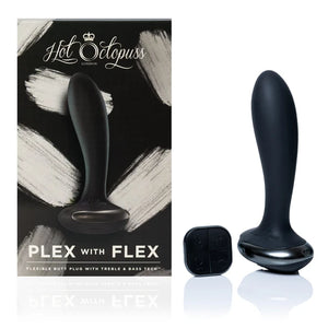 PleX with Flex – Vibrating Butt Plug with Remote Control for Prostate Stimulation