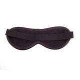 Leather Blindfold Black